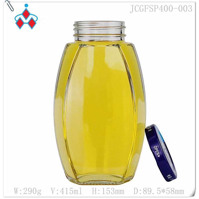1kg Glass Honey Jars