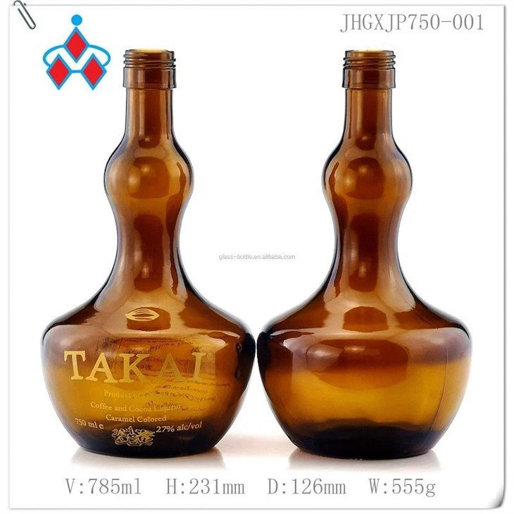 Brown Liquor Bottl