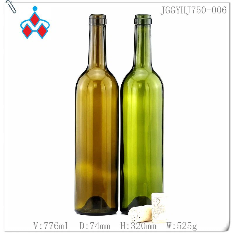 Botol Wain Bordeaux Kaca