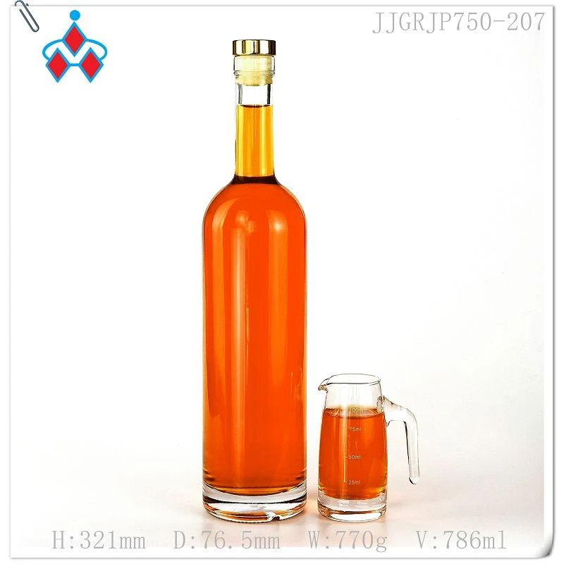 Recycle Glass Vodka Bottle