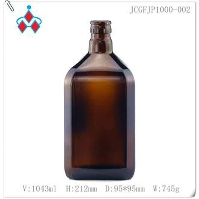 Botol Bir Kaca Coklat