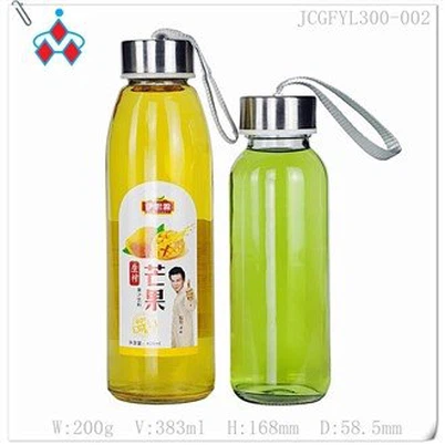 Botol Jus Buah-buahan Kaca