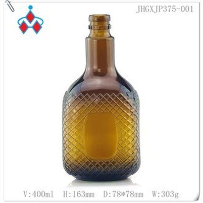 Botol Coklat Arak Kaca