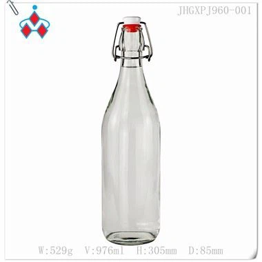 Swing Top Botol Kaca Jelas Untuk Air 500ml